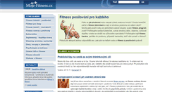 Desktop Screenshot of moje-fitness.cz